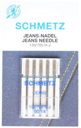 Schmetz Symaskinenåle Jeans 90 - 5 stk